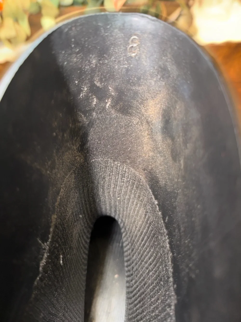 Men's Black Rubber Rain Boots